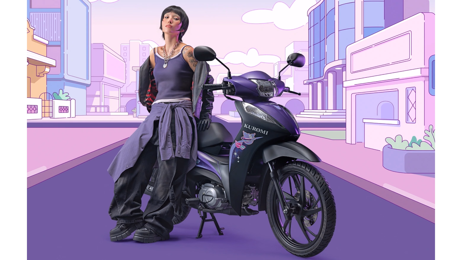 Honda Biz Kuromi Galeria 11 - 11 de 11