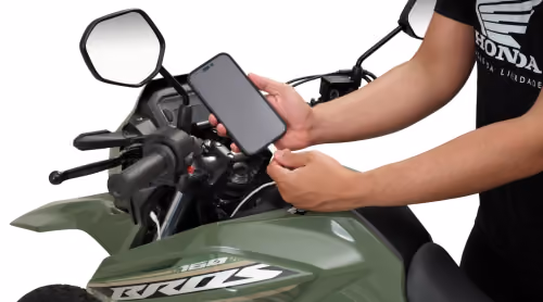 Moto Honda Nxr160 Bros Abs 26 27 Vantagens Entrada Usb C